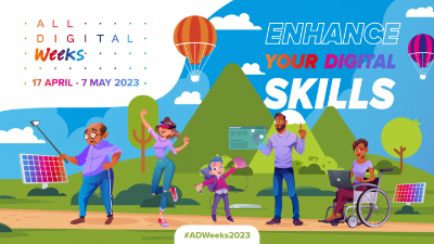 All digital weeks 17 april–7 maj 2023: Enhance your digital skills
